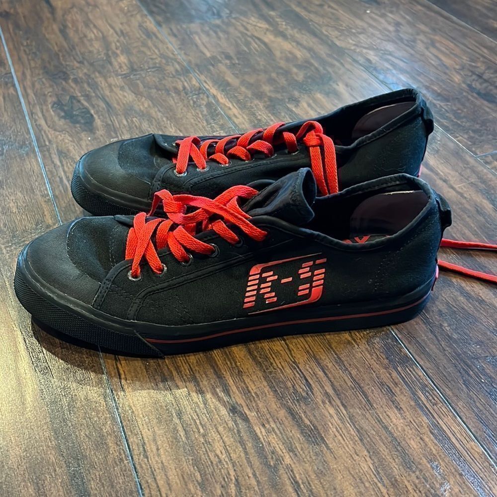 Adidas RAF Simons Matrix Spirit Black Tomato Red Mens Size 10.5 Sneakers BB2686
